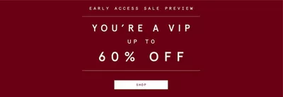 Clothes, Shoes & Accessories offers | You're A VIP Up To 60% Off  in Moss Bros | 16/12/2024 - 30/12/2024