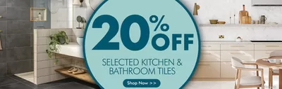 Garden & DIY offers in Wellington | 20-30% Off  in Topps Tiles | 18/12/2024 - 03/02/2025