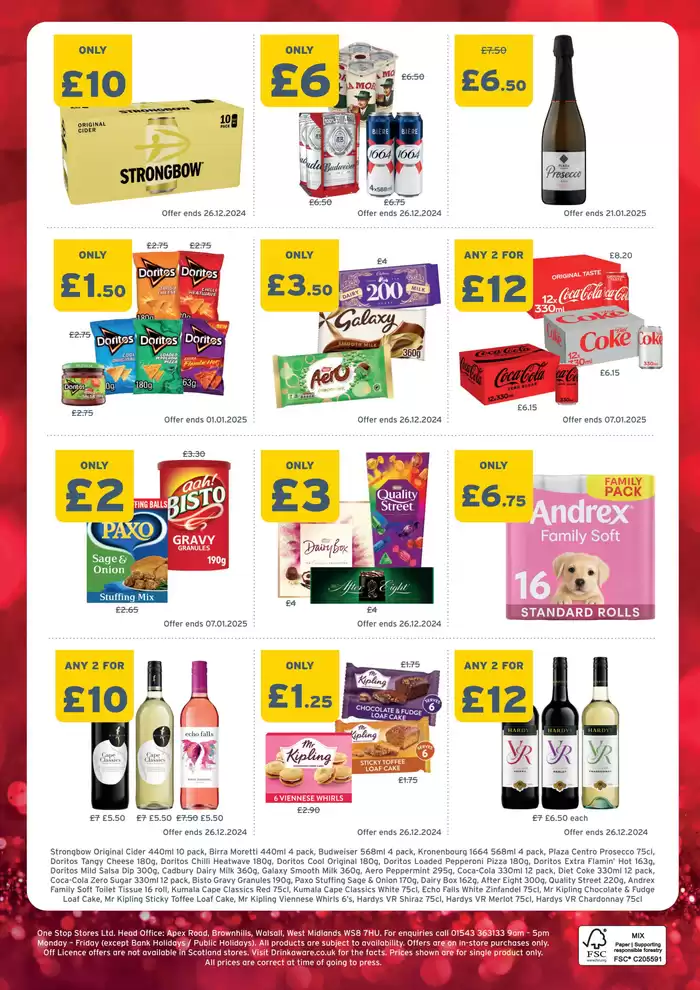 One Stop catalogue | Monthly Great Offers | 18/12/2024 - 31/12/2024