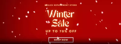 Department Stores offers in Brighton | Winter Sale in Beales | 18/12/2024 - 01/01/2025