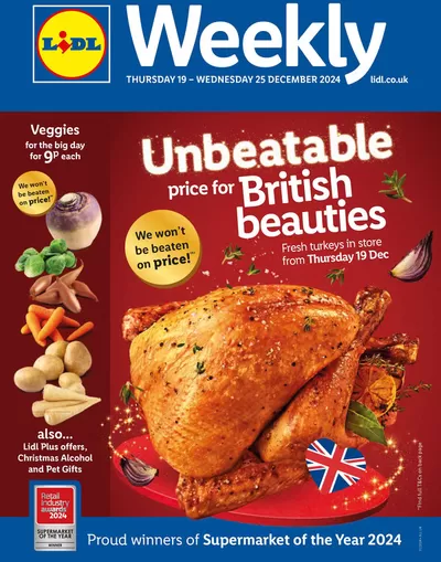 Supermarkets offers in Leeds | Lidl Weekly Offers in Lidl | 19/12/2024 - 25/12/2024