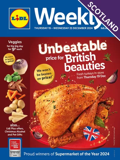 Supermarkets offers in Leeds | Our best deals for you in Lidl | 19/12/2024 - 25/12/2024