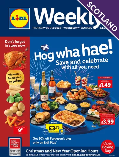 Supermarkets offers in Leeds | New offers to discover in Lidl | 26/12/2024 - 01/01/2025