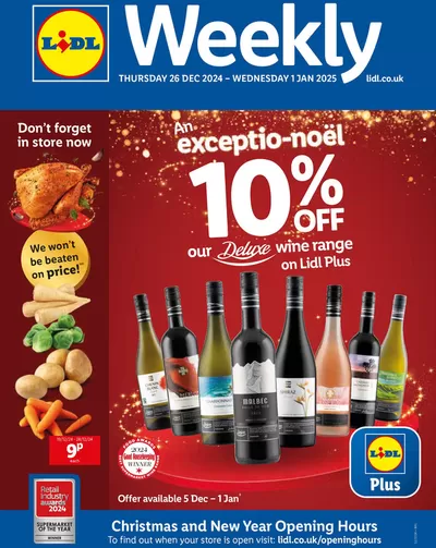 Lidl catalogue in Cardiff | Attractive special offers for everyone | 26/12/2024 - 01/01/2025