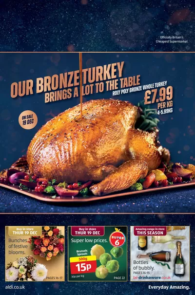 Aldi catalogue in Romford | Aldi weekly offers | 19/12/2024 - 02/01/2025