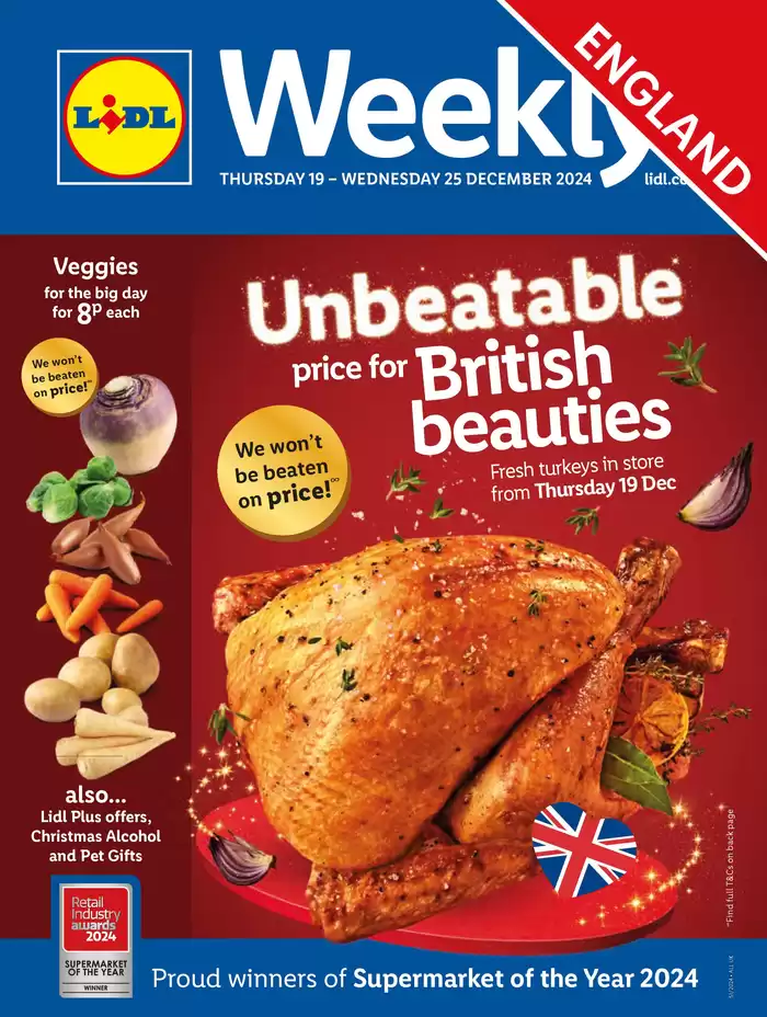 Lidl catalogue in Romford | Save now with our deals | 19/12/2024 - 25/12/2024