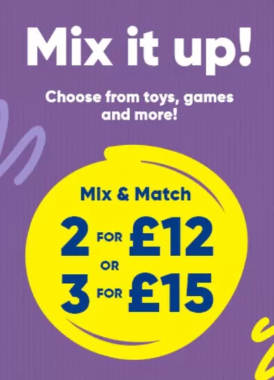 Toys & Babies offers in West Bromwich | Mix It Up! in The Works | 23/12/2024 - 06/01/2025