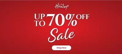 Toys & Babies offers in West Bromwich | Sale Up To 70% Off  in Hamleys | 23/12/2024 - 31/12/2024