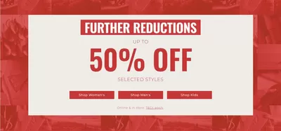 Clothes, Shoes & Accessories offers in Walsall | Further Reductions  in Clarks | 23/12/2024 - 06/01/2025