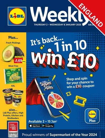 Lidl catalogue in Littlehampton | Our best offers for you | 02/01/2025 - 09/01/2025