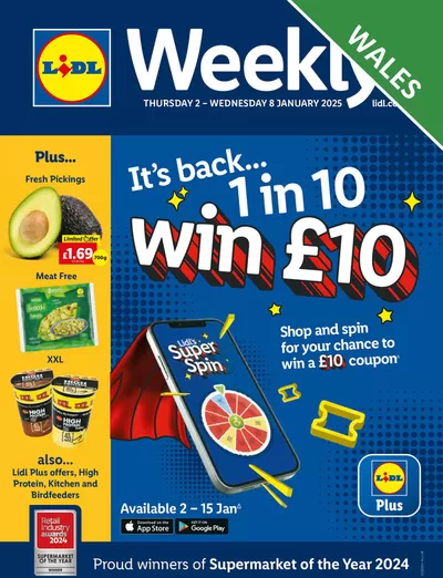 Lidl catalogue in Littlehampton | Exclusive bargains | 02/01/2025 - 08/01/2025