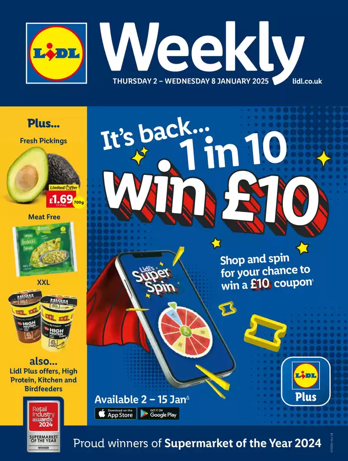 Lidl catalogue in Littlehampton | Top deals and discounts | 02/01/2025 - 08/01/2025