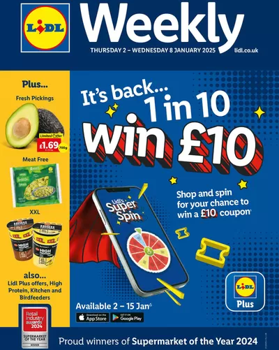 Lidl catalogue in Sevenoaks | Top deals and discounts | 02/01/2025 - 08/01/2025