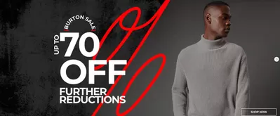 Burton catalogue in Royal Tunbridge Wells | Up To 70% Off | 26/12/2024 - 09/01/2025