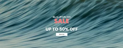 Clothes, Shoes & Accessories offers in Bedford | Sale Up To 50% Off  in Quiksilver | 26/12/2024 - 09/01/2025