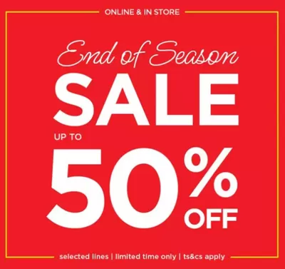 Clothes, Shoes & Accessories offers in Brierley hill | End Of Season Sale Up To 50% Off  in Office | 27/12/2024 - 10/01/2025