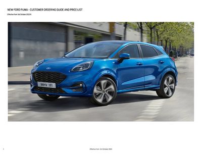 Ford catalogue in Taunton | FORD PUMA | 13/09/2023 - 13/09/2024