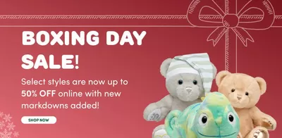 Toys & Babies offers in Ramsgate | Boxing Day Sale in Build a Bear | 27/12/2024 - 31/12/2024