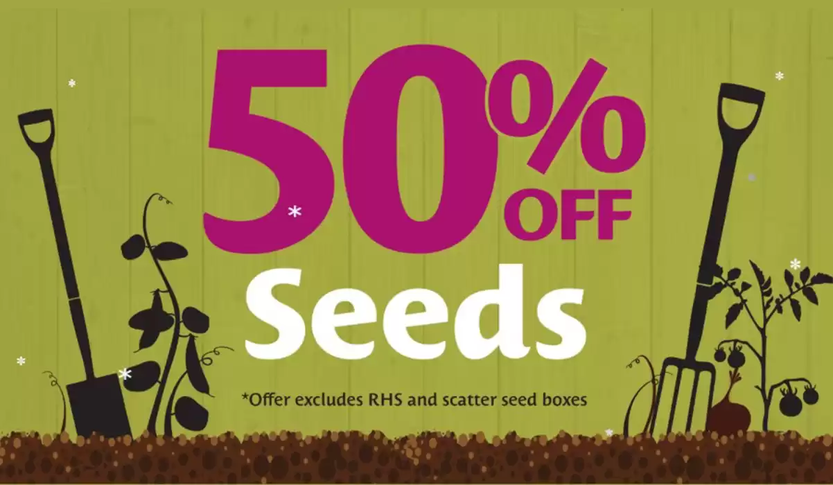 Otter Nurseries catalogue in Lymington | 50% Off Seeds  | 30/12/2024 - 31/01/2025