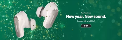 Electronics offers in Bideford | New Year. New Sound. in Bose | 03/01/2025 - 17/01/2025