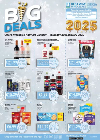 Supermarkets offers in Broughton | The Big Deals Brochure in Bestway | 03/01/2025 - 10/01/2025