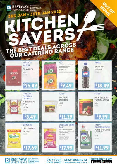 Bestway catalogue in Liverpool | Kitchen Savers | 03/01/2025 - 17/01/2025