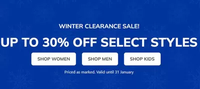 Skechers catalogue in Sheffield | Up To 30% Off Select Styles | 06/01/2025 - 31/01/2025