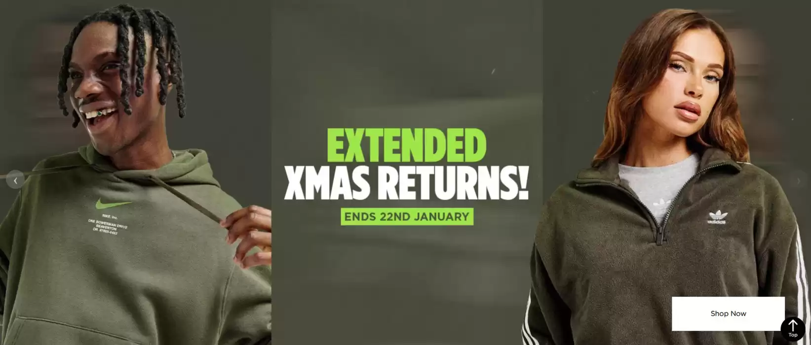 JD Sports catalogue in Belfast | Extended Xmas Returns ! | 06/01/2025 - 22/01/2025