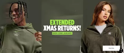 JD Sports catalogue in Harrow | Extended Xmas Returns ! | 06/01/2025 - 22/01/2025