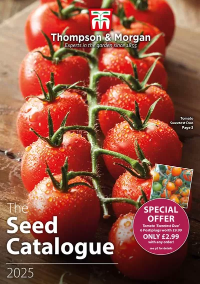 Garden & DIY offers in Cambuslang | The Seed Catalogue in Thompson & Morgan | 06/01/2025 - 31/12/2025