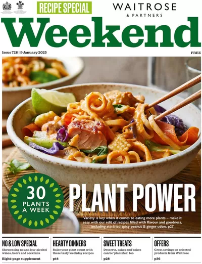 Supermarkets offers in Bangor-Gwynedd | Plant Power in Waitrose | 09/01/2025 - 31/01/2025