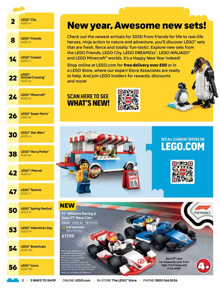 LEGO Shop catalogue | January 2025 Catalogue  | 07/01/2025 - 31/01/2025