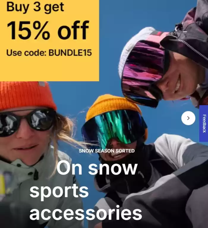 Decathlon catalogue in London | Buy 3 Get 15% Off  | 07/01/2025 - 21/01/2025