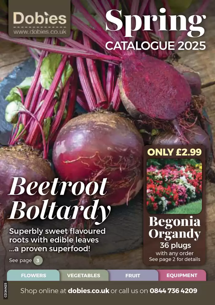 Dobbies Garden Centre catalogue in Shepton Mallet | Spring Catalogue 2025 | 01/03/2025 - 31/05/2025