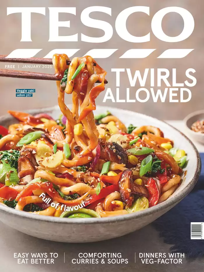 Tesco catalogue in Plymouth | Tesco Magazine - January 2025 | 08/01/2025 - 31/01/2025