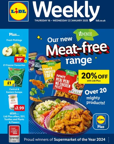 Lidl catalogue in Clacton-on-Sea | Top offers for all bargain hunters | 16/01/2025 - 22/01/2025