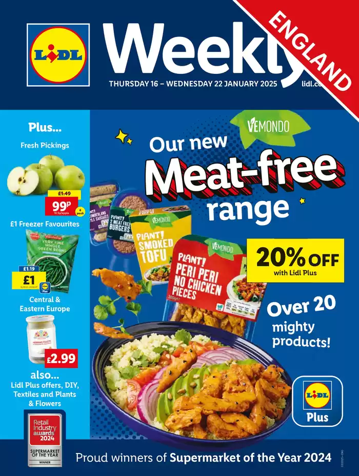 Lidl catalogue in Walsall | Save now with our deals | 16/01/2025 - 22/01/2025