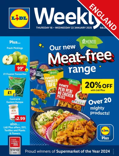 Lidl catalogue in Clacton-on-Sea | Save now with our deals | 16/01/2025 - 22/01/2025