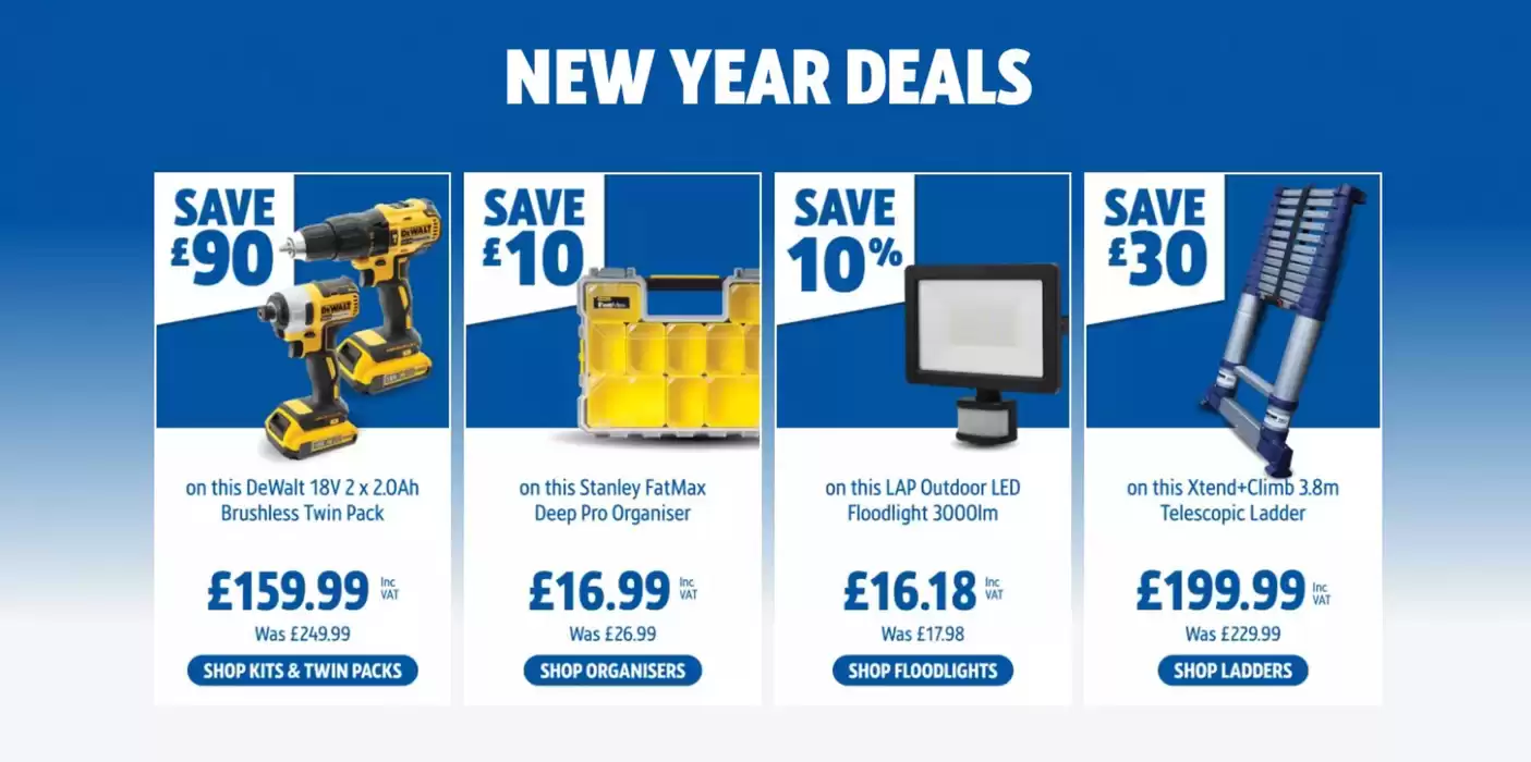 Screwfix catalogue in Sutton Coldfield | New Year Deals | 09/01/2025 - 23/01/2025