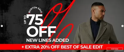 Clothes, Shoes & Accessories offers in Penrith | Up To 75% Off in Burton | 09/01/2025 - 23/01/2025