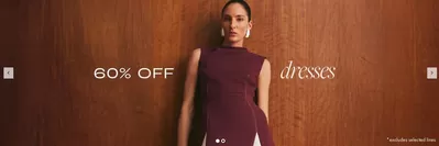 Luxury brands offers | 60% Off Dresses  in Karen Millen | 09/01/2025 - 23/01/2025