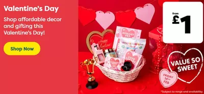 Poundland catalogue in Letchworth | Valentine's Day | 10/01/2025 - 10/02/2025