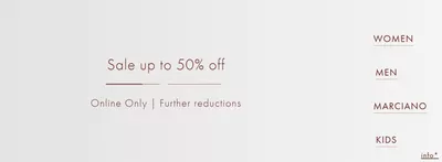 Clothes, Shoes & Accessories offers | Sale Up To 50% Off  in Guess | 13/01/2025 - 27/01/2025