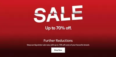 Clothes, Shoes & Accessories offers in Royal Leamington Spa | Sale Up To 70% Off in USC | 13/01/2025 - 27/01/2025