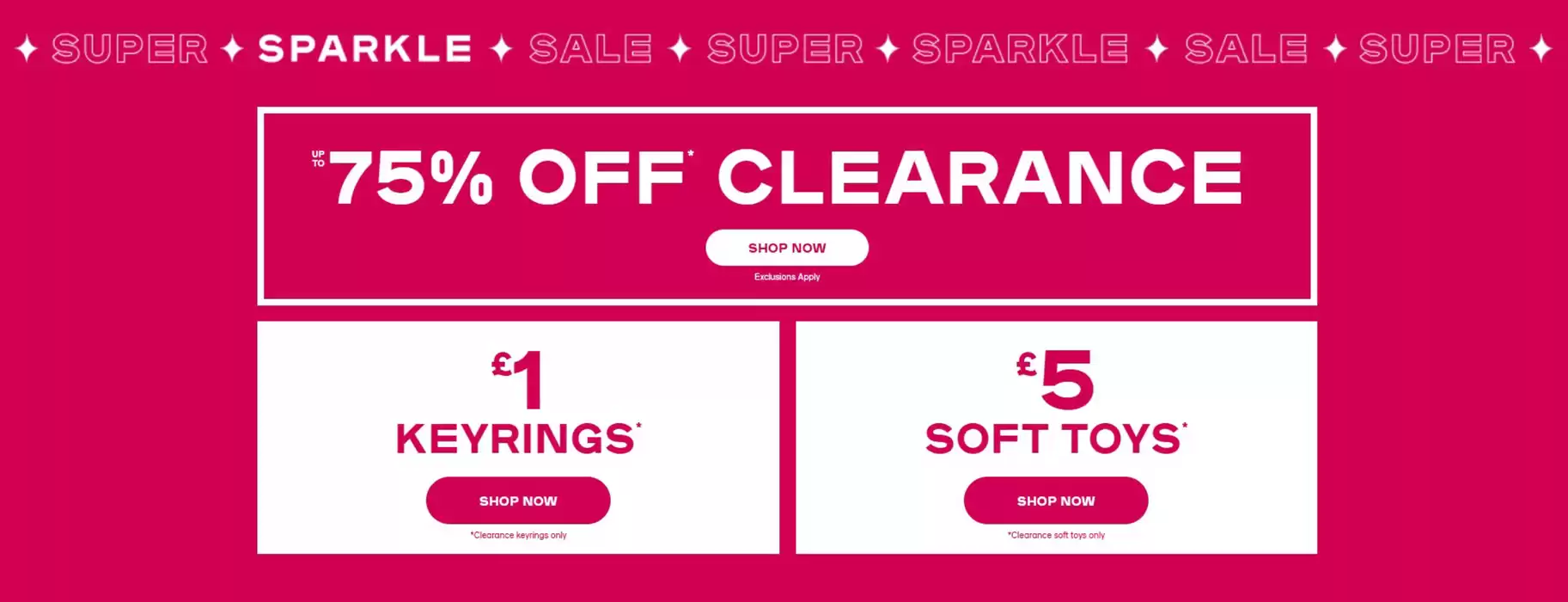 Claire's catalogue in Eastbourne | Up To 75% Off | 13/01/2025 - 27/01/2025