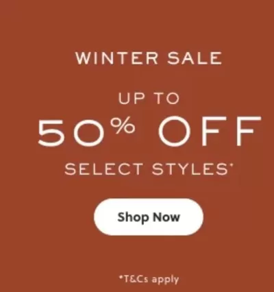 Clothes, Shoes & Accessories offers in South Normanton | Winter Sale in Fossil | 14/01/2025 - 28/01/2025