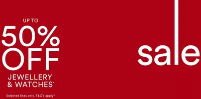 Clothes, Shoes & Accessories offers | Sale Up To 50% Off  in H. Samuel | 14/01/2025 - 28/01/2025