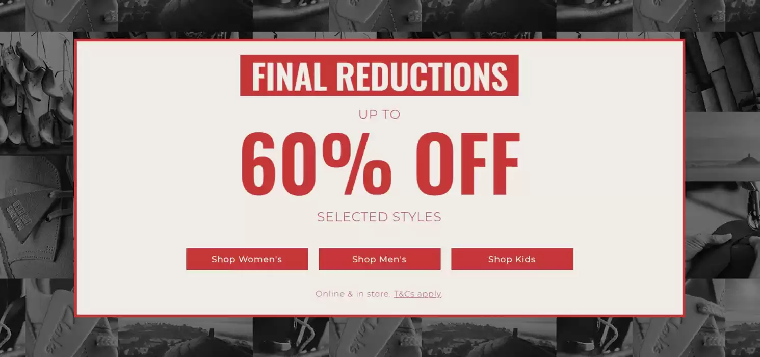 Clarks catalogue in Sheffield | Up To 60% Off  | 15/01/2025 - 29/01/2025