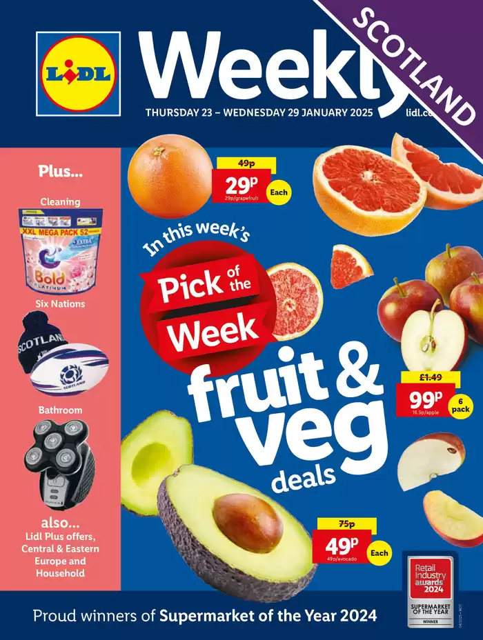 Lidl catalogue | Top offers for all bargain hunters | 23/01/2025 - 29/01/2025