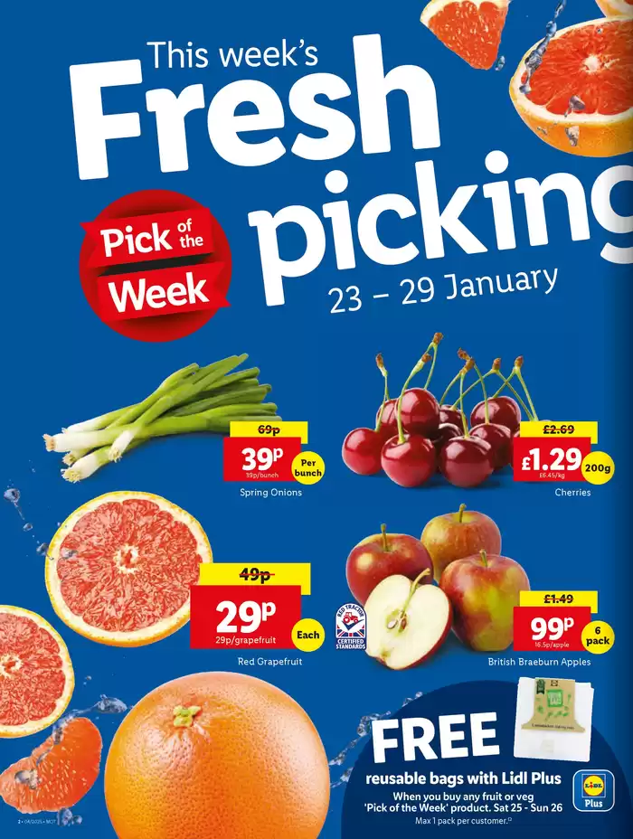 Lidl catalogue | Top offers for all bargain hunters | 23/01/2025 - 29/01/2025